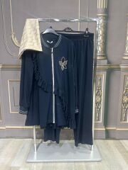 Serpme Taş Detaylı Takım